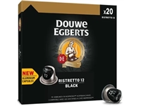 Een Douwe Egberts Espresso Black koffiecapsules, pak van 20 stuks koop je bij Muys Kantoor & Kado