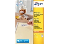 Een Avery L4737REV-25 afneembare etiketten ft 63,5 x 29,6 mm (b x h), 675 etiketten, wit koop je bij best4office