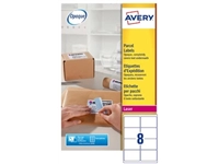 Een Avery L7165, Verzendetiketten, Laser, Ultragrip, wit, 40 vellen, 8 per vel, 99,1 x 67,7 mm koop je bij best4office