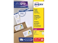 Een Avery L7166, Verzendetiketten, Laser, Ultragrip, wit, 100 vellen, 6 per vel, 99,1 x 93,1 mm koop je bij best4office