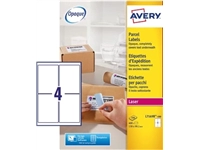 Een Avery L7169B-100 BlockOut zelfklevende etiketten QuickPeel, ft 99,1 x 139 mm (b x h), 400 etiketten koop je bij best4office