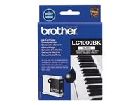 Een Brother inktcartridge, 500 pagina's, OEM LC-1000BK, zwart koop je bij best4office