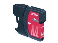 Een Brother inktcartridge, 325 pagina's, OEM LC-1100M, magenta koop je bij best4office