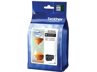 Een Brother inktcartridge, 6.000 pagina's, OEM LC3235XLBK, zwart koop je bij best4office