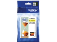 Een Brother inktcartridge, 5.000 pagina's, OEM LC3235XLY, geel koop je bij best4office