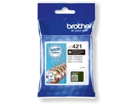 Een Brother inktcartridge, 200 pagina's, OEM LC-421BK, zwart koop je bij Muys Kantoor & Kado