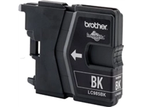 Een Brother inktcartridge, 300 pagina's, OEM LC-985BK, zwart koop je bij best4office