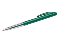 Een Bic balpen M10 Clic schrijfbreedte 0,4 mm, medium punt, groen koop je bij Muys Kantoor & Kado