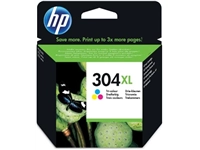 Een HP inktcartridge 304XL, 300 pagina's, OEM N9K07AE, 3 kleuren koop je bij best4office