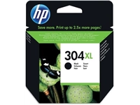 Een HP inktcartridge 304XL, 300 pagina's, OEM N9K08AE, zwart koop je bij best4office