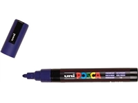 Een uni-ball Paint Marker op waterbasis Posca PC-5M pruisisch blauw koop je bij best4office