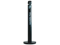 Een Rubbermaid peukenzuil Smokers' Pole, ft 10,2 x 107,9 cm, zwart koop je bij best4office