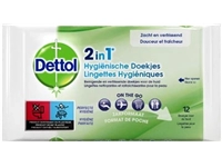 Een Dettol reinigingsdoekjes 2-in-1, pak van 12 stuks koop je bij best4office