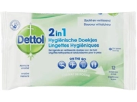 Een Dettol reinigingsdoekjes 2-in-1, pak van 12 stuks koop je bij best4office