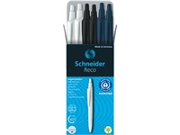 Een Schneider Reco balpen, 6 stuks, assorti koop je bij Muys Kantoor & Kado