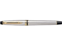 Een Waterman Expert vulpen, medium, zilver/goud, in giftbox koop je bij Muys Kantoor & Kado