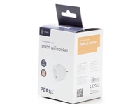 Een Perel Smart Wifi stekker voor binnen, wit, voor Nederland koop je bij Muys Kantoor & Kado