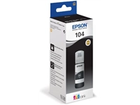 Een Epson inktfles 104, 4.500 pagina's, OEM C13T00P140, zwart koop je bij Muys Kantoor & Kado