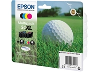 Een Epson inktcartridge 34XL, 950 pagina's, OEM C13T34764010, 4 kleuren koop je bij best4office