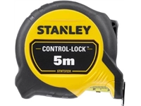 Een Stanley rolmeter Control-Lock 5 m x 25 mm koop je bij Muys Kantoor & Kado