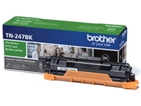 Een Brother toner, 3.000 pagina's, OEM TN-247BK, zwart koop je bij Muys Kantoor & Kado