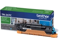 Een Brother toner, 2.300 pagina's, OEM TN-247C, cyaan koop je bij best4office