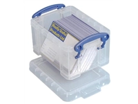 Een Really Useful Box visitekaarthouder 0,3 liter, transparant koop je bij best4office