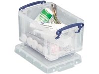 Een Really Useful Box opbergdoos 1,6 liter, transparant koop je bij best4office