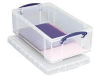 Een Really Useful Box opbergdoos 12 liter, transparant koop je bij best4office