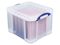 Een Really Useful Box opbergdoos35 liter, transparant koop je bij best4office