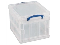 Een Really Useful Box opbergdoos 35 liter opvouwbaar, transparant koop je bij best4office