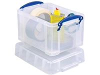 Een Really Useful Box opbergdoos 3 liter, transparant koop je bij best4office