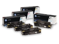 Een HP toner 415A, 2.100 pagina's, OEM W2031A, cyaan koop je bij Muys Kantoor & Kado