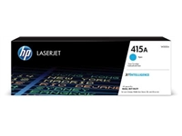 Een HP toner 415A, 2.100 pagina's, OEM W2031A, cyaan koop je bij Muys Kantoor & Kado