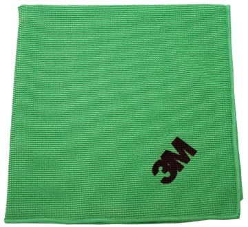 Een 3M microvezeldoek, groen, pak van 10 stuks koop je bij best4office