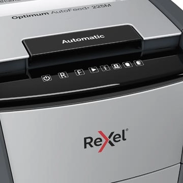 Een Rexel Optimum Auto+ 225M papiervernietiger koop je bij Muys Kantoor & Kado