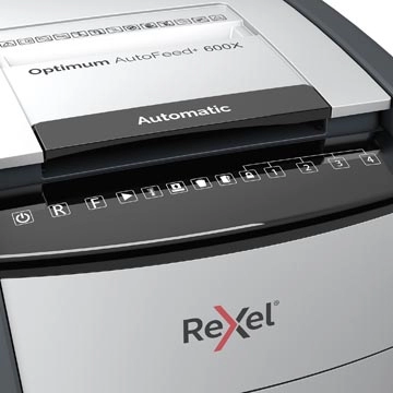 Een Rexel Optimum Auto+ 600X papiervernietiger koop je bij Muys Kantoor & Kado