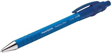 Een Paper Mate balpen Flexgrip Ultra RT medium, blauw, blister van 2 stuks koop je bij Muys Kantoor & Kado