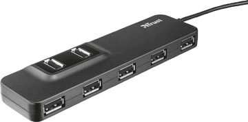 Een Trust Oila USB 2.0 Hub 7-poorten koop je bij best4office