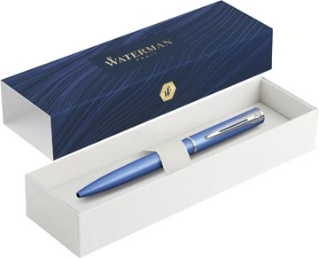 Een Waterman balpen Allure, medium punt, giftbox, blauw koop je bij Muys Kantoor & Kado