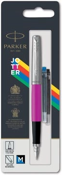 Een Parker Jotter Originals vulpen, magenta, op blister koop je bij best4office