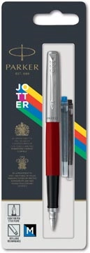 Een Parker Jotter Originals vulpen, rood, op blister koop je bij best4office