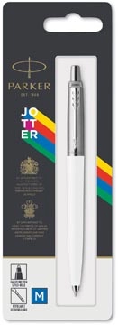 Een Parker Jotter Originals balpen, wit, op blister koop je bij best4office