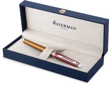 Een Waterman vulpen Hémisphère Vermillon met palladium detail koop je bij Muys Kantoor & Kado