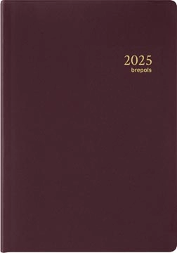 Een Brepols agenda Armada Seta 4-talig, bordeaux, 2025 koop je bij Muys Kantoor & Kado