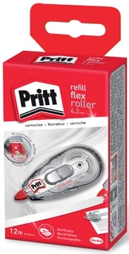 Een Pritt correctieroller Refill Flex 4,2 mm x 12 m, in ophangdoosje koop je bij Muys Kantoor & Kado