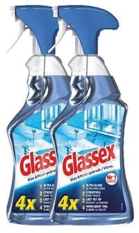 Een Glassex glas- en multireiniger 750 ml, multipack van 2 stuks koop je bij Muys Kantoor & Kado