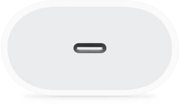 Een Apple oplader USB-C, wit koop je bij best4office