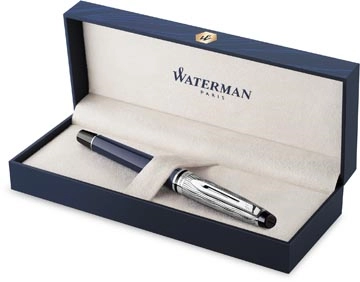 Een Waterman vulpen Expert 22, medium, in giftbox, Blue CT koop je bij Muys Kantoor & Kado