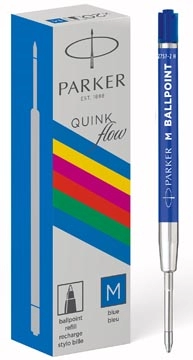 Een Parker ECO balpen navulling, medium, blauw, 20 stuks koop je bij best4office